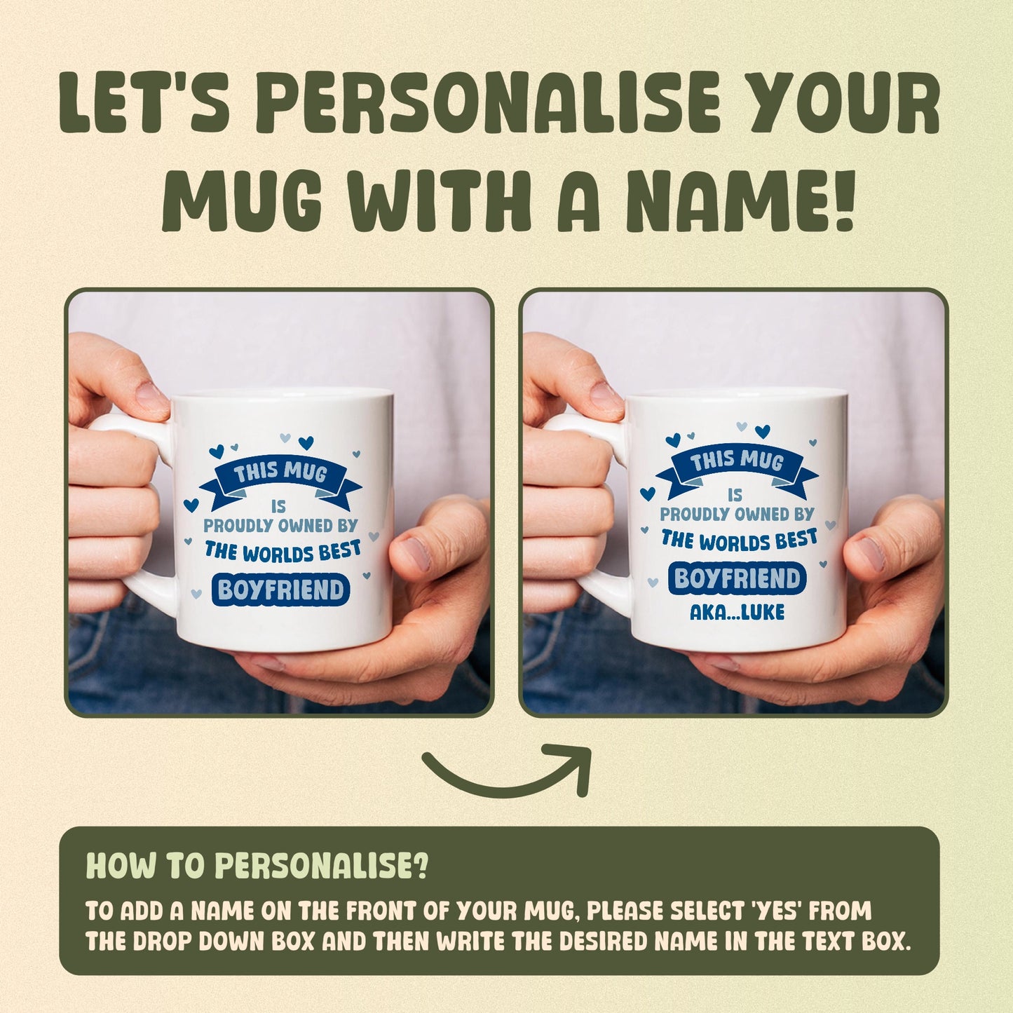 The World's Best Boyfriend Mug