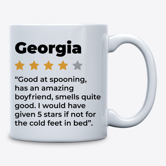 Girlfriend 4 Star Review Mug