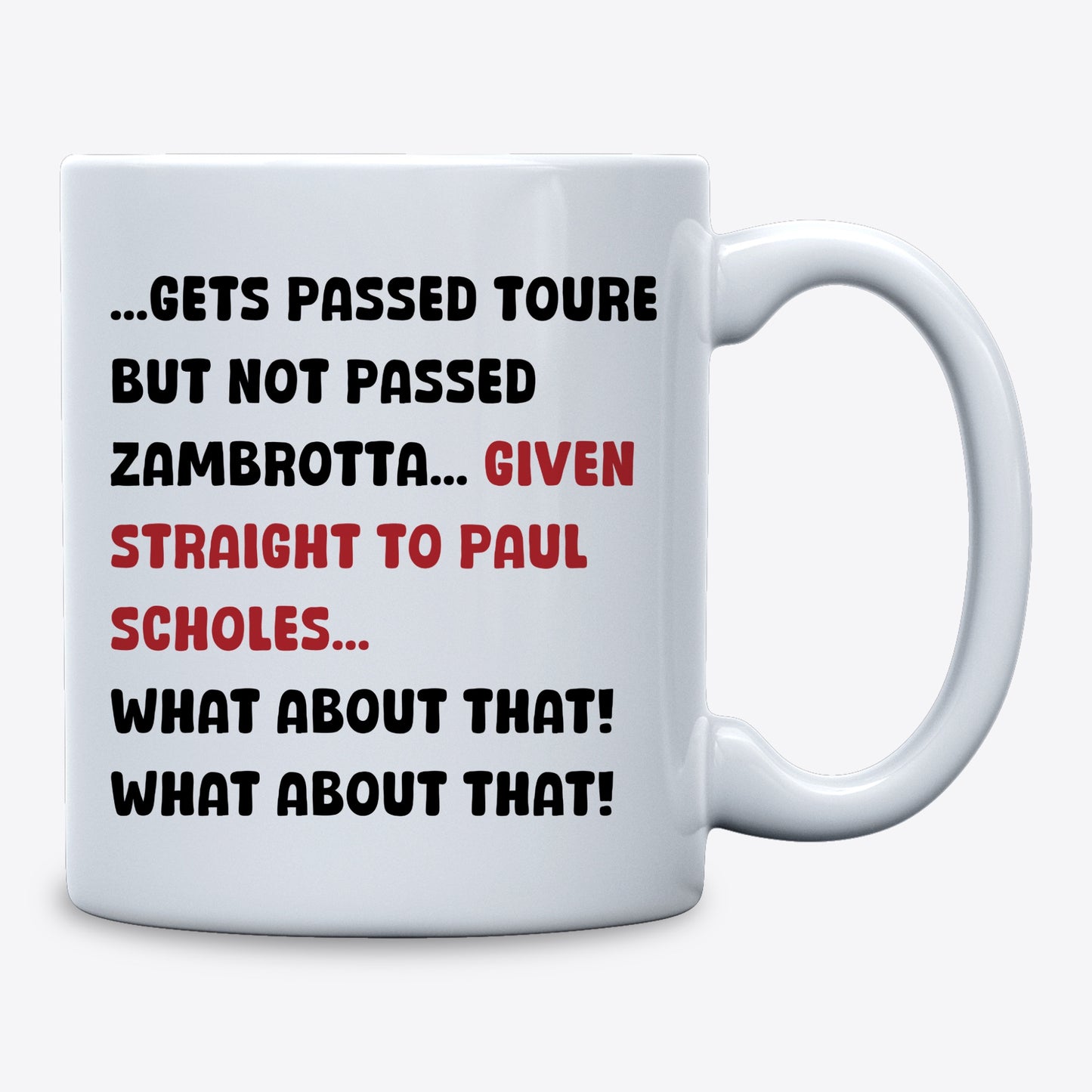 Scholes Long Range Goal Mug