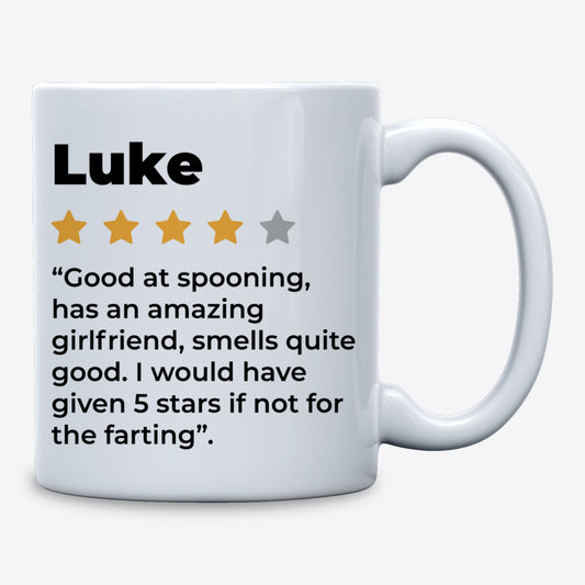 Boyfriend 4 Star Review Mug