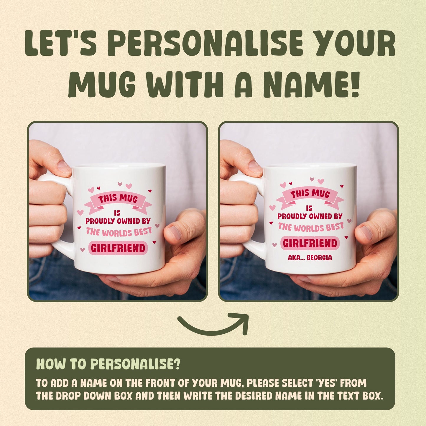 The World's Best Girlfriend Mug