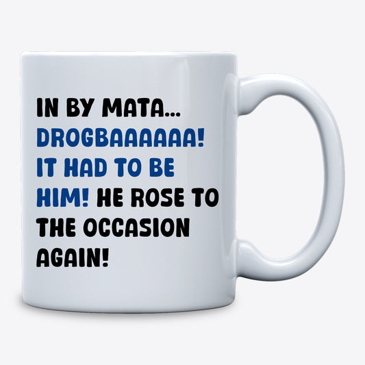 Drogba CL Final Equaliser Goal Mug