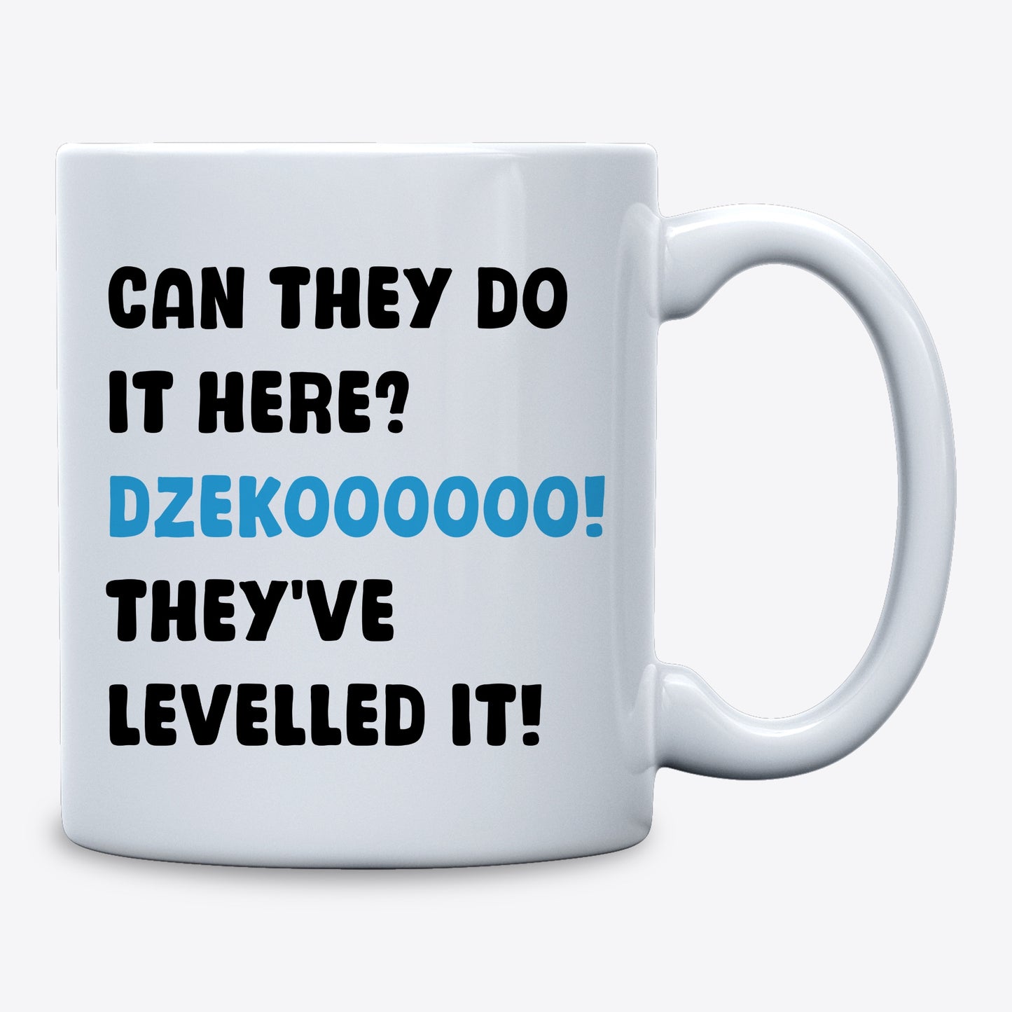 Dzeko PL Title Equaliser Goal Mug