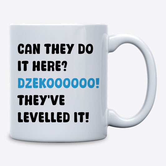 Dzeko PL Title Equaliser Goal Mug