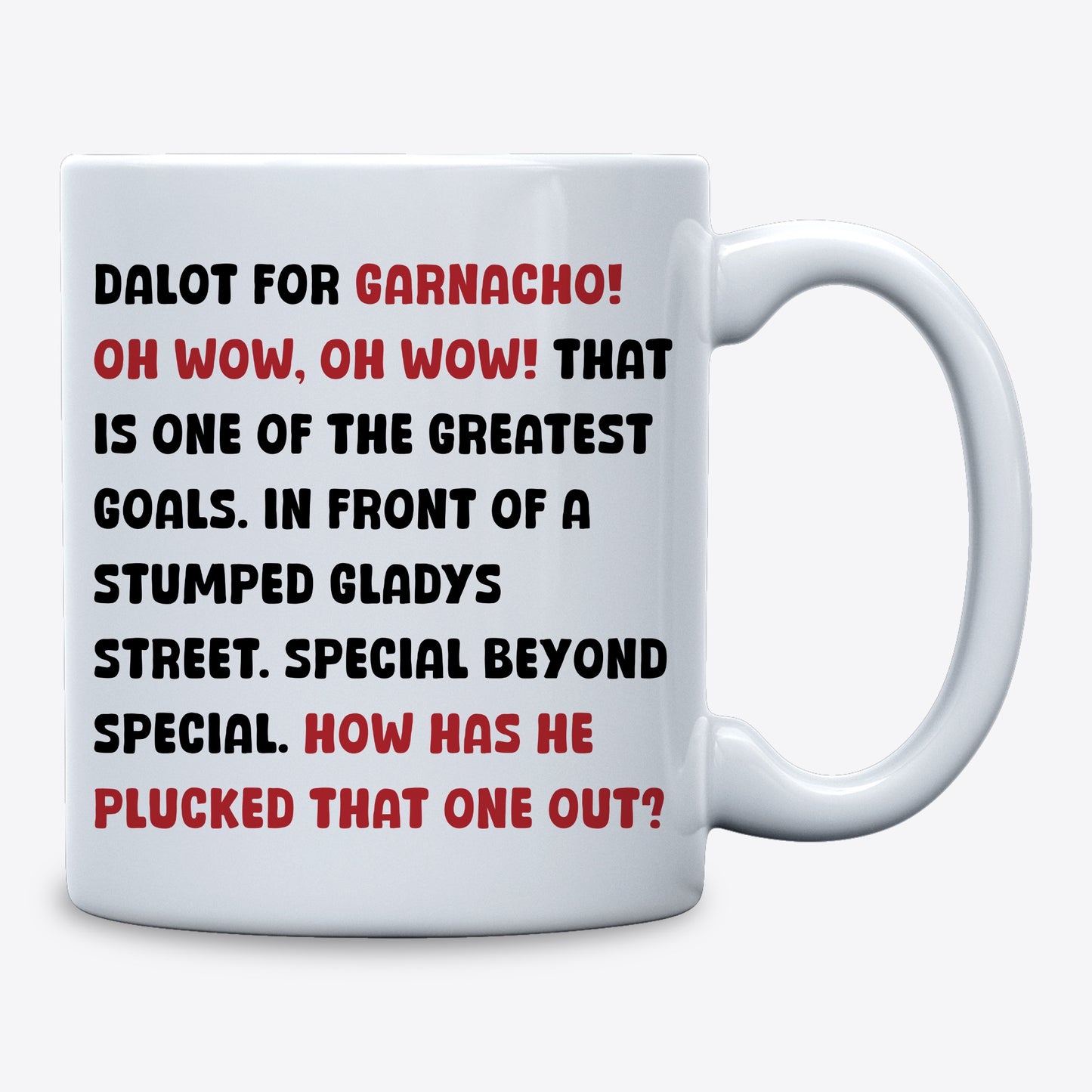 Garnacho Bicycle Kick Goal Mug