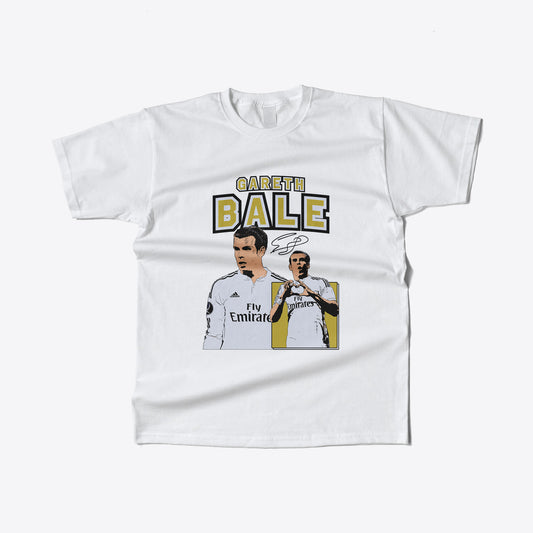 Gareth Bale Graphic Print Football T-Shirt