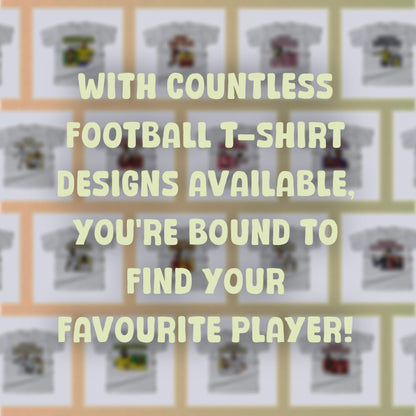 Mohamed Salah Graphic Print Football T-Shirt